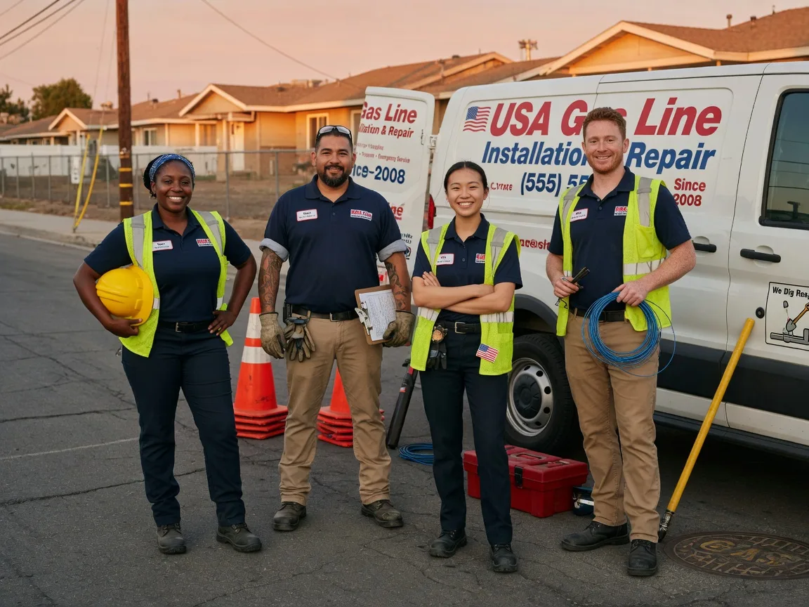 Gas Line Installation company in Red Oak, GA